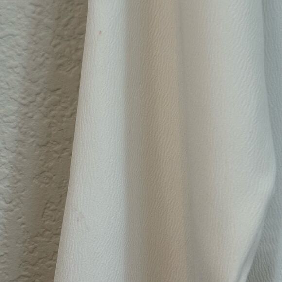 Esqualo Embroidered Cream Lightweight Jacket Women’s Sz 8 - Picture 9 of 10